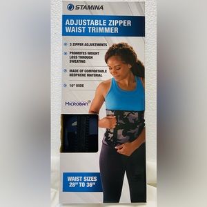 Stamina -Black Camo Waist Trimmer 28-36"